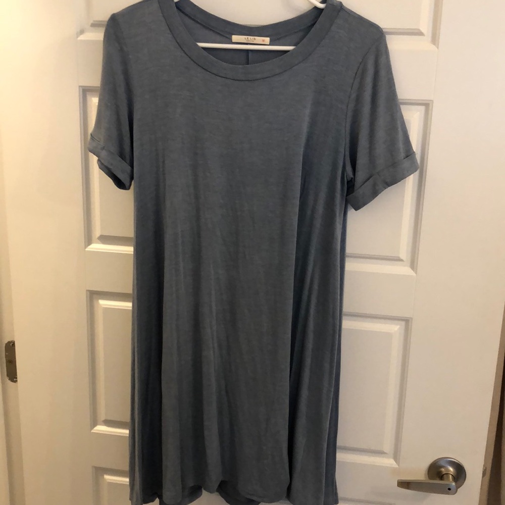 Light Blue T-shirt dress